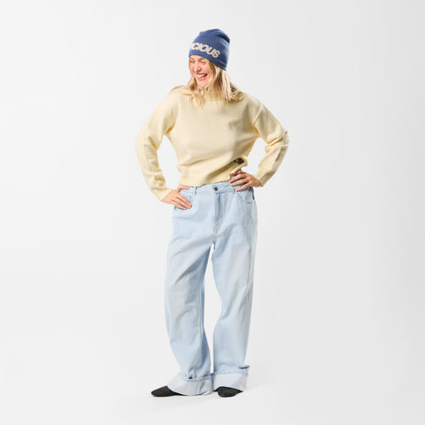 Winter2 / Core W High Neck Knit - Off-White