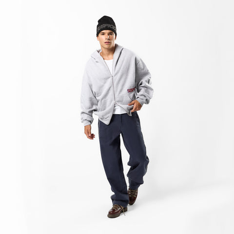 Fall / Core Zip-Up Hoodie - Neutral Heather