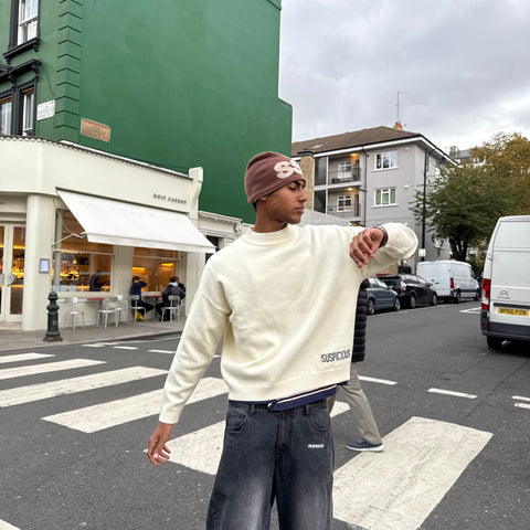 Winter2 / Core High Neck Knit - Off-White