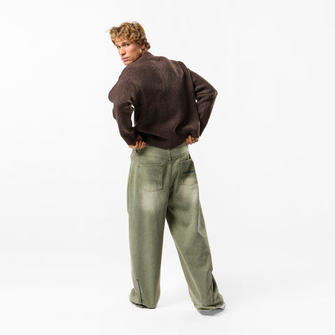 Winter1 / Core Knitted Sweat - Espresso