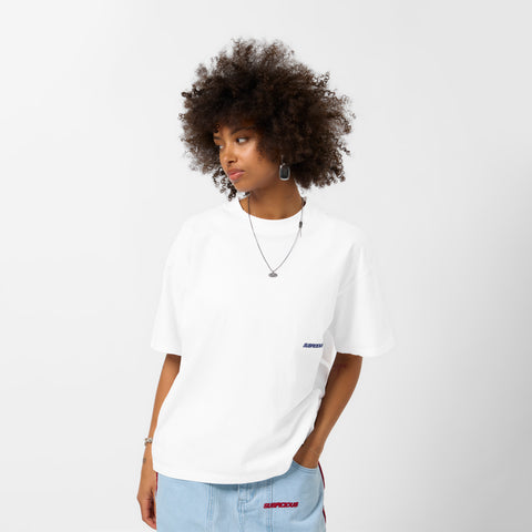 Bestsellers Variants / Court Vision Tee - White & Nightfall