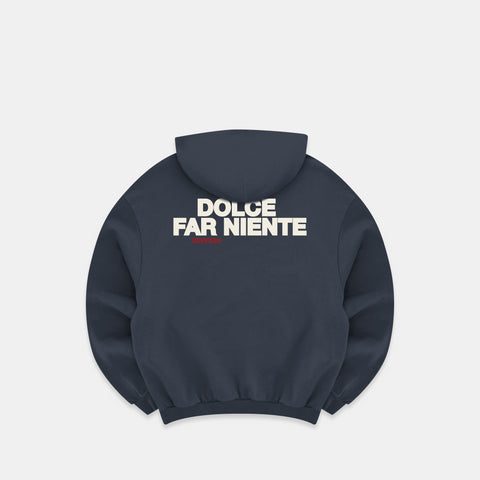 Buongiorno / Dolce Far Niente Hoodie - Dark Blue