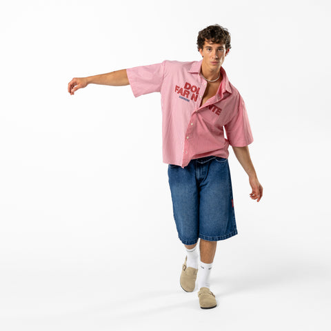 Buongiorno / Dolce Far Niente Dual Shortsleeve Shirt - Ruby