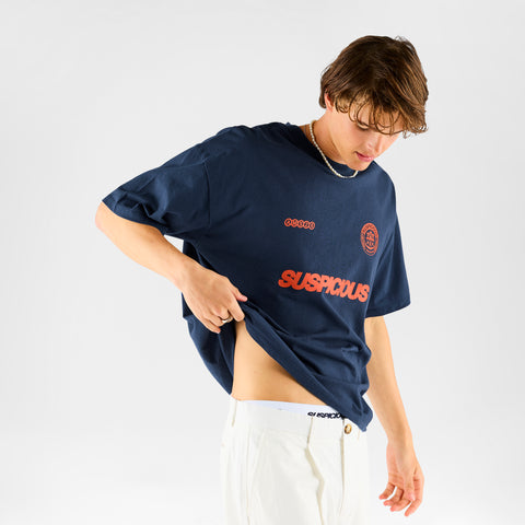 2026 Store Exclusives Football / Emblem AMS Tee - Navy