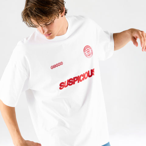 2026 Store Exclusives Football / Emblem AMS Tee - White