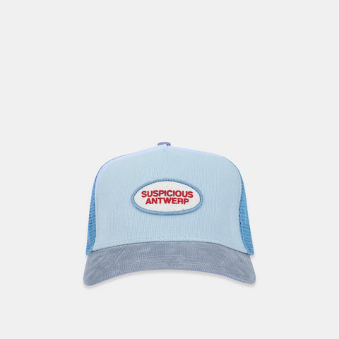 The Essentials Corduroy Cap - Blue