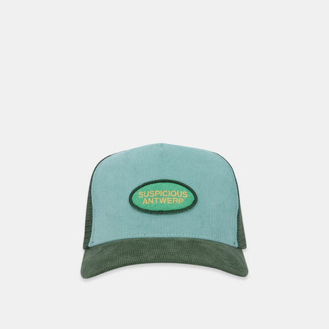 The Essentials Corduroy Cap - Green