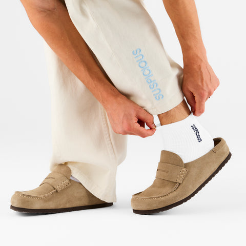 Boat / Essentials Ankle Socks - White