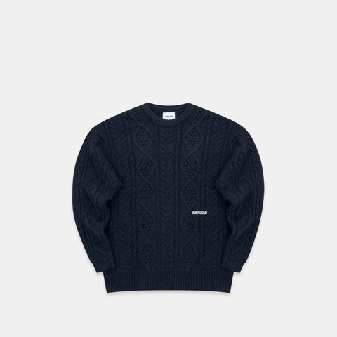 Winter2 / Essentials Big Knit - Navy