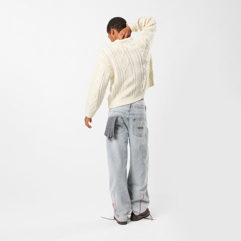 Winter2 / Essentials Big Knit - Off-White