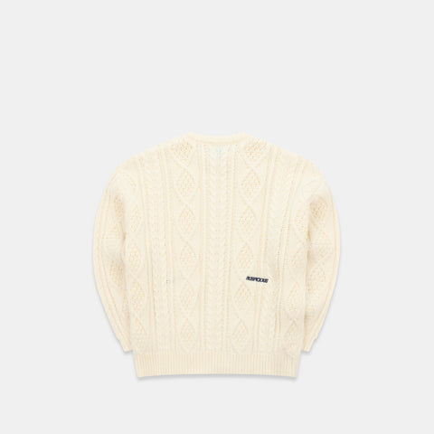 Winter2 / Essentials Big Knit - Off-White