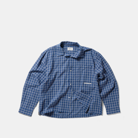 Suspicious Cowboys / Essentials Checked Shirt - Blue & White