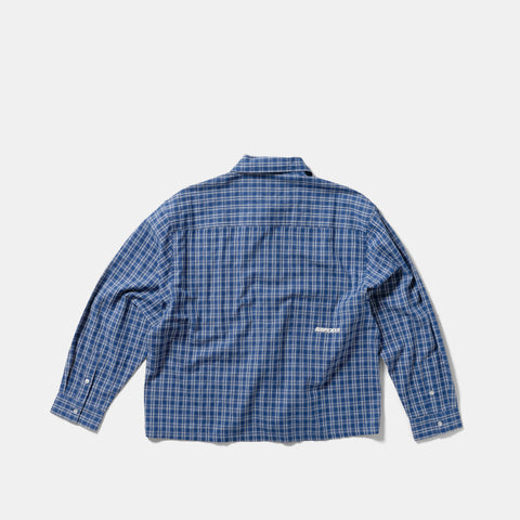 Suspicious Cowboys / Essentials Checked Shirt - Blue & White