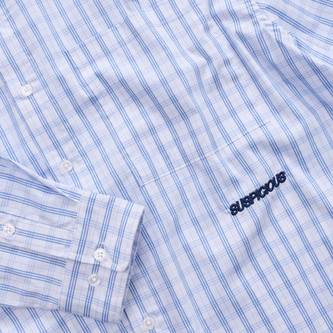Boat / Essentials Checkered Shirt - Light Blue