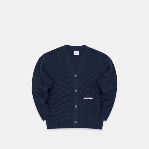 Boat / Essentials Crochet Cardigan - Nightfall