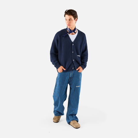 Boat / Essentials Crochet Cardigan - Nightfall