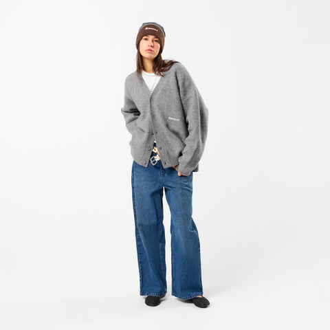 Winter 5 / Essentials Knitted Cardigan - Neutral Heather