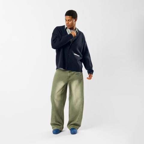 Polkaline / Essentials Knitted Cardigan - Nightfall