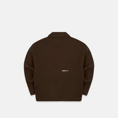 Winter 5 / Essentials Knitted Jacket - Espresso