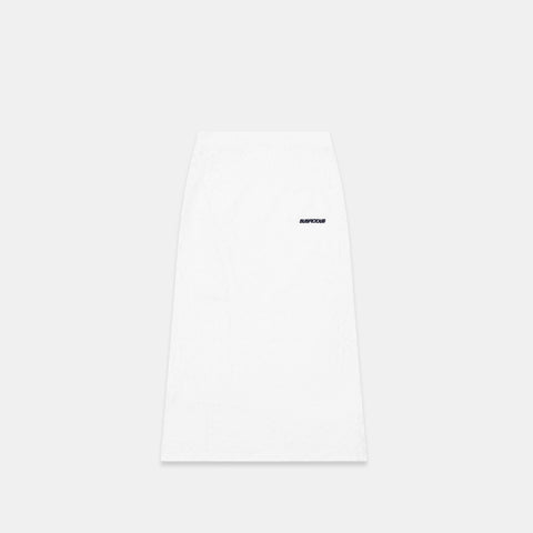 Boat / Essentials W Lace Long Skirt - White