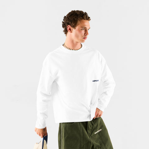 PL / Essentials Longsleeve - White