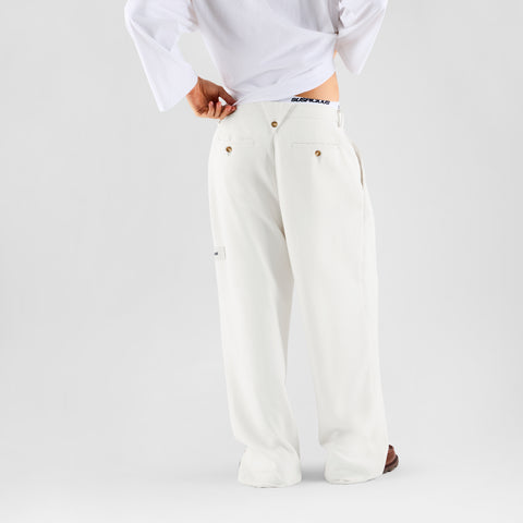 Boat / Essentials Pleated Pants - Natural