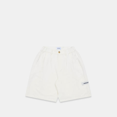 Boat / Essentials Pleated Shorts - Natural