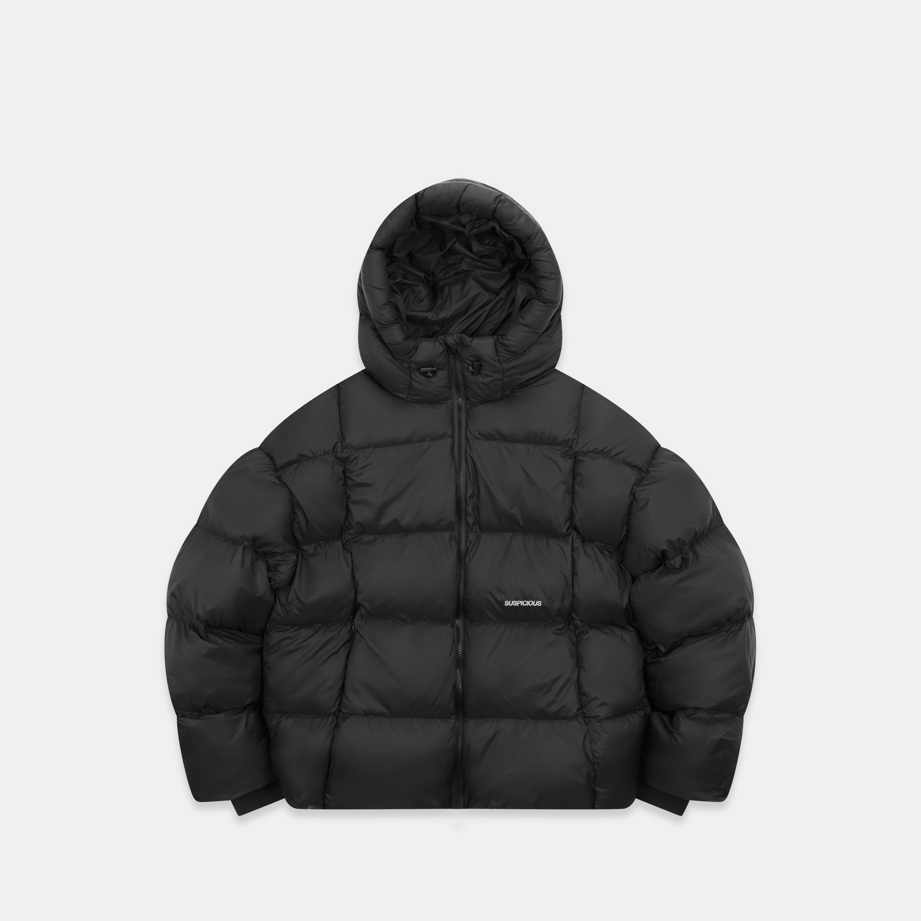 Essentials Puffer - Black – Suspicious Antwerp