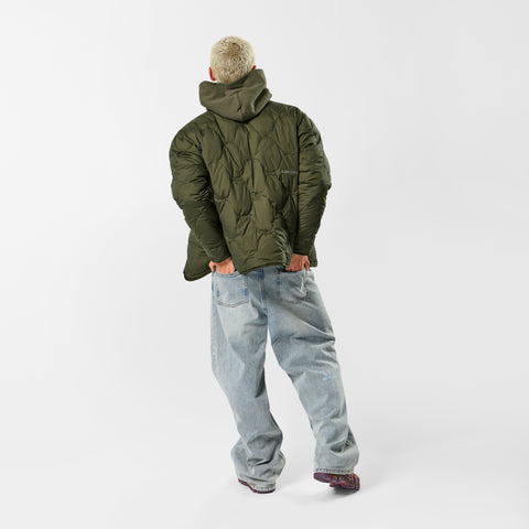 Softground / Essentials Quilted Jacket w Pocket - Hunter