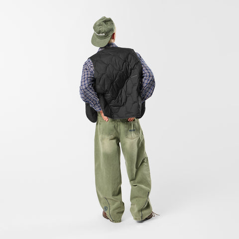Softground / Essentials Quilted Vest - Graphite