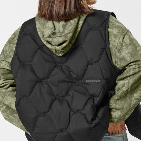 Softground / Essentials Quilted Vest - Graphite