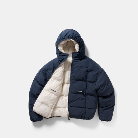 Winter 2 / Essentials Reversible Puffer - Nightfall & Off White