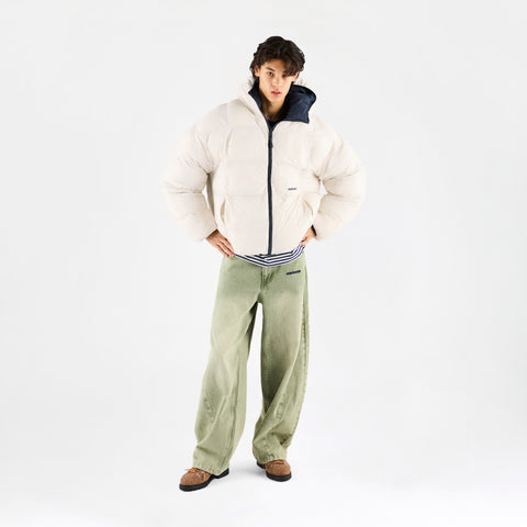 Winter 2 / Essentials Reversible Puffer - Nightfall & Off White