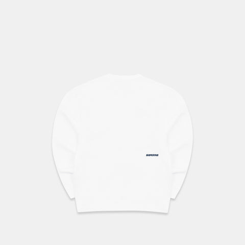 Boat / Essentials Rib Longsleeve - White