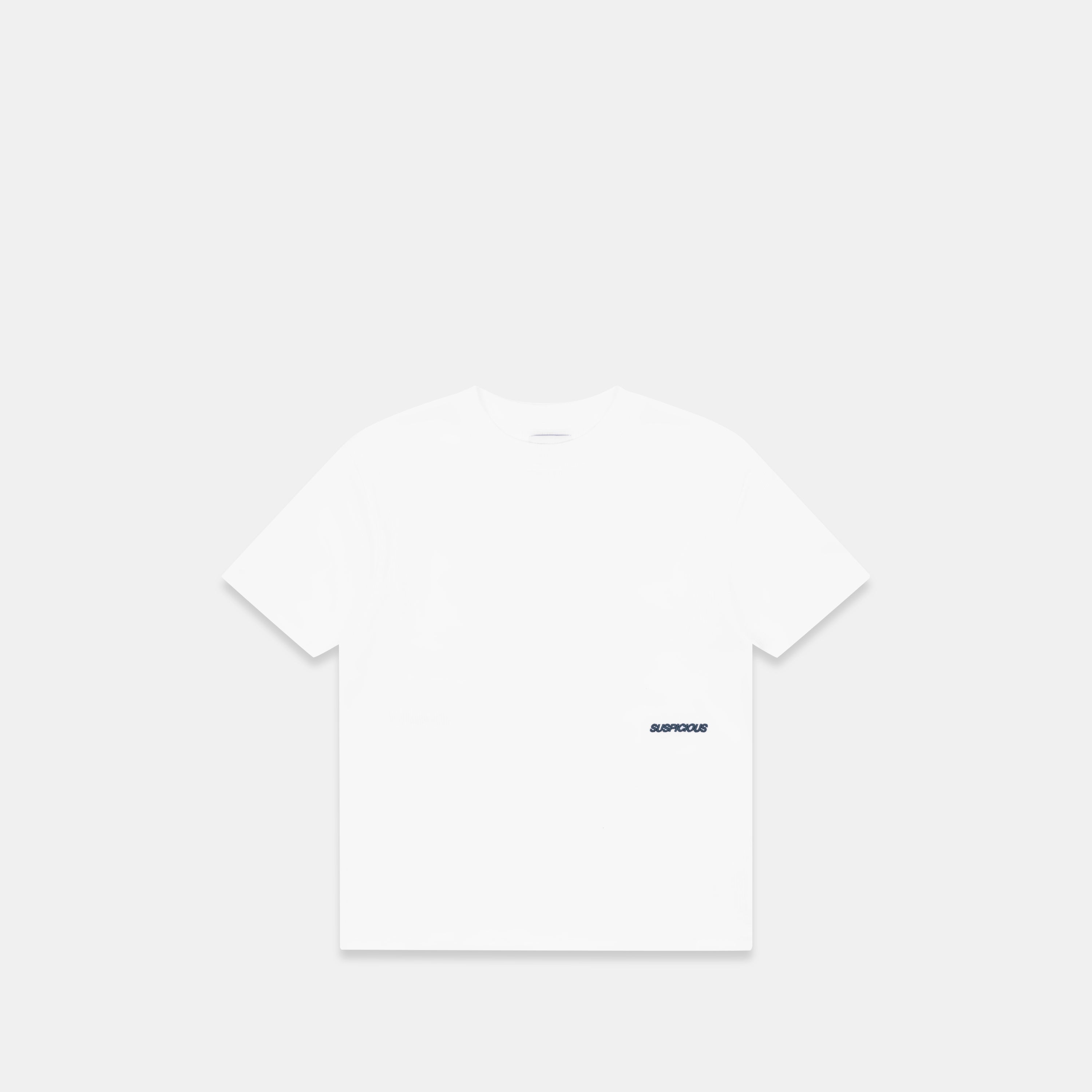 Essentials Rib Tee - White – Suspicious Antwerp