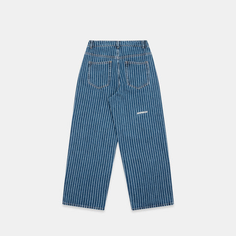 Boat / Essentials Striped Jeans - Washed Blue