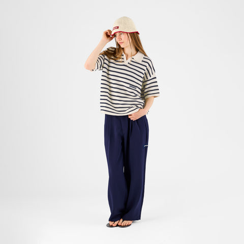 Boat / Essentials Pleated Pants - Nightfall