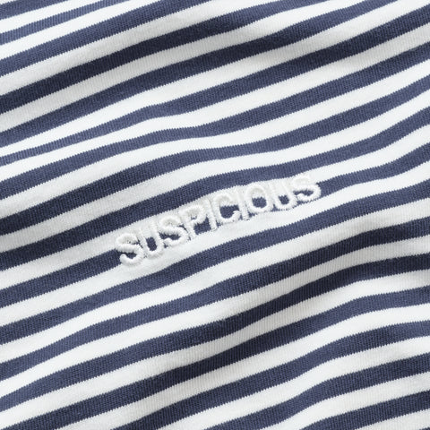 Summer Breeze / Essentials Striped Ringer Tee - Nightfall