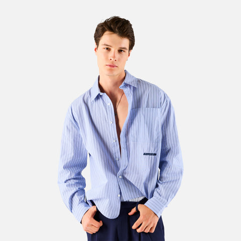 Boat / Essentials Striped Shirt - Blue
