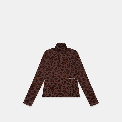 Leopard / Essentials Tight Top - Dark Leopard