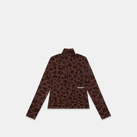 Leopard / Essentials Tight Top - Dark Leopard