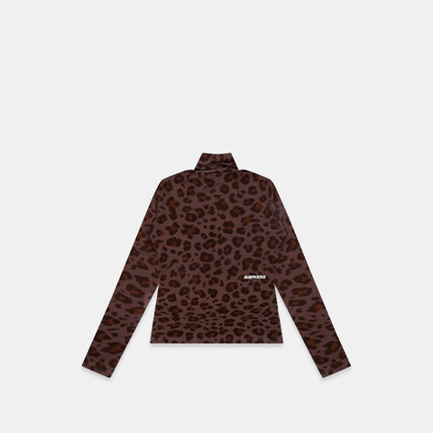 Leopard / Essentials Tight Top - Dark Leopard