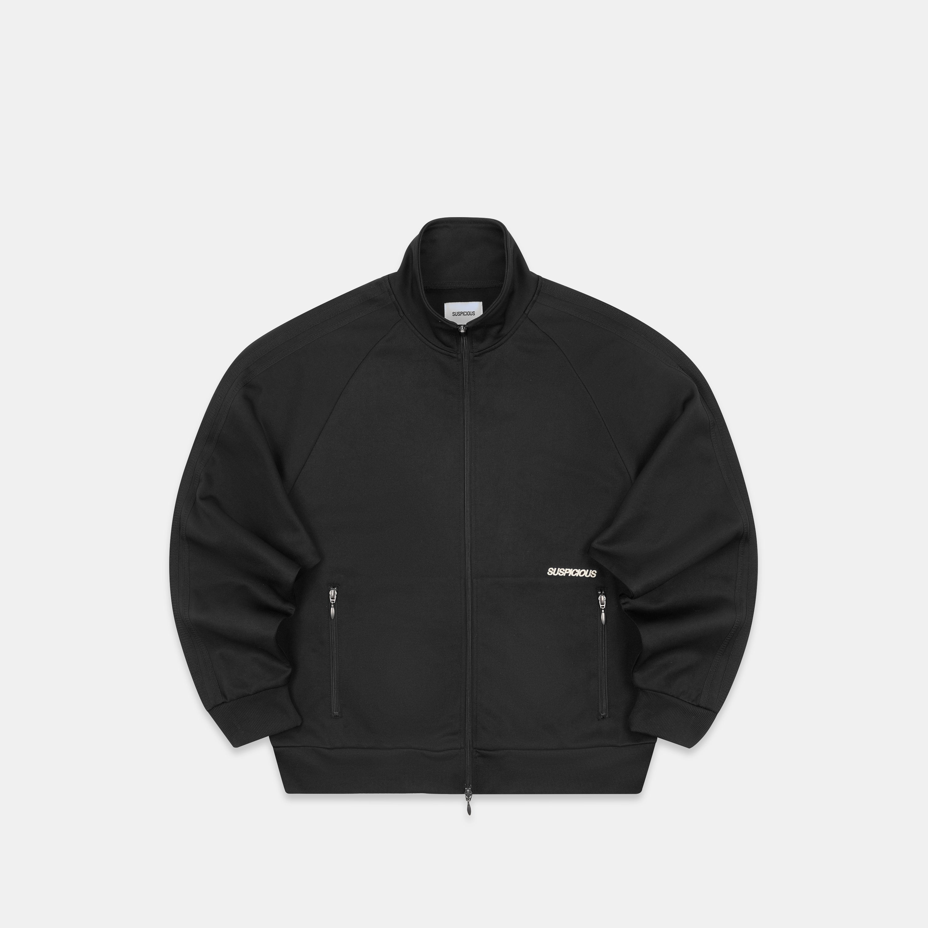 Essentials Track Jacket - Black – Suspicious Antwerp