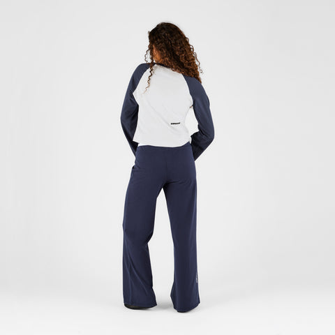 End Of Summer / Essentials W Bi-Colour Longsleeve - White & Nightfall