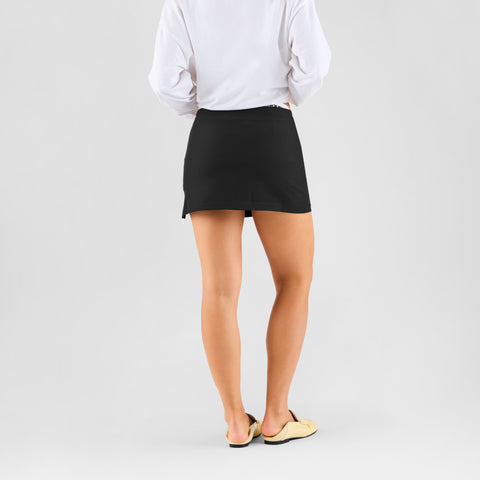 Boat / Essentials W Mini Skirt - Black