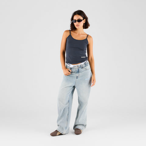 Boat / Essentials W Strappy Tank Top - Nightfall
