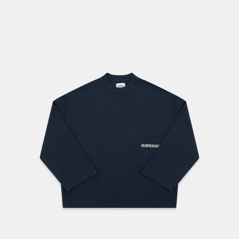 Basics / Essentials Waffle Longsleeve - Nightfall