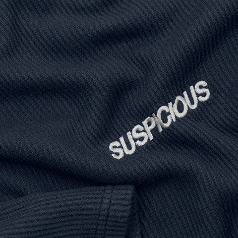 Basics / Essentials Waffle Longsleeve - Nightfall