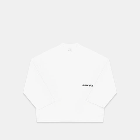 Basics / Essentials Waffle Longsleeve - White