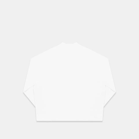 Basics / Essentials Waffle Longsleeve - White